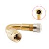 Tire Valve Stem Extension Adapter 45° 90° 135° Angled Brass Aluminum Extender for Car Motorcycle Bicycle Tire Inflation Valve Stems 1