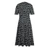 Women's  Casual Printing Summer Dress Short Sleeve Sundress Tank Dresses Beach Dress