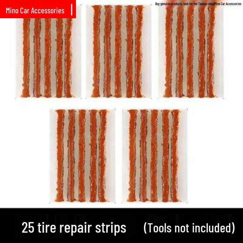 Набор быстрых резиновых полосок для ремонта шин для автомобилей, мотоциклов и электромобилей