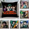 C-Cartoon M-My Hero AcademiaS Pillow Case Short Plush Sofa Decorative Gift Home Double-sided Printing Cushion