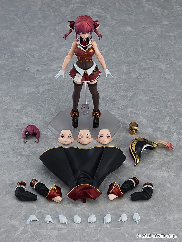 Figma Hololive Production Hosho Marine Пластиковая окрашенная подвижная фигурка M06840 Немасштабная