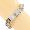 ChainBracelet Bracelet M00269 Monogram Silver Metallic 61.3g Mens Used
