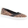 Womens/Ladies Tiffany Leopard Print Suede Shoes
