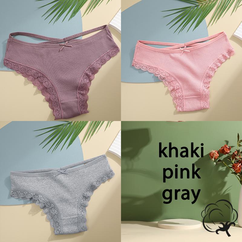 FINETOO 3 шт./компл. хлопковые трусы женские трусики со средней талией сексуальное нижнее белье женское нижнее белье трусики с бантиками удобные женские