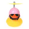 Car Bicycle Decorate Lovely Small Yellow Duck With Sound Helmet Outdoor Sports