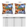 Decorative Pillow Covers Grizzy and The Lemmings Cartoon Merch Bed  Throw Pillow Case Cover Square Multi-Size