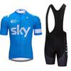 Unisex Breathable Cycling Jersey Short Sleeve Mountain Bike Tour De France Style Quick Dry Sport Wear
