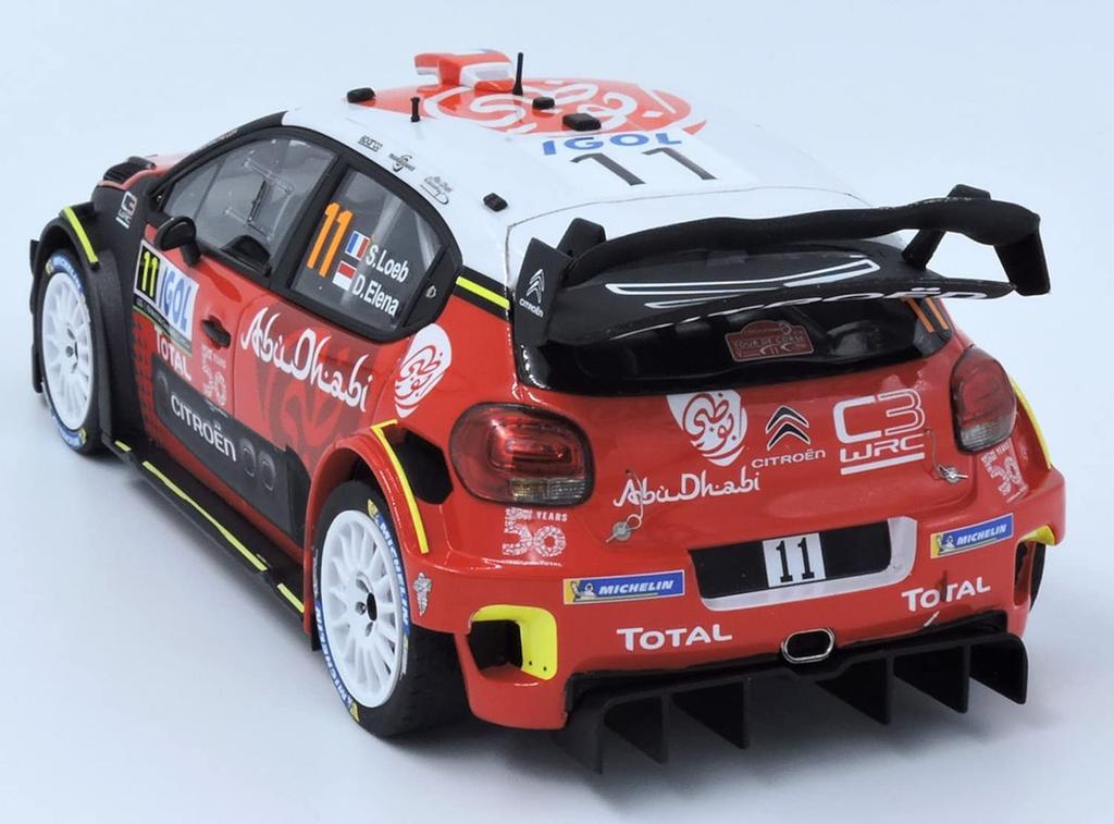 PLATZ Belkit Citroen C3 WRC 2018 Тур де Корс Пластиковая модель BEL017 1/24 (Спецификация асфальта)