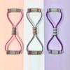Elongated Figure 8-Shaped Tensioner Bolded Yoga Elastic Band Tension Rope Shoulder Opening