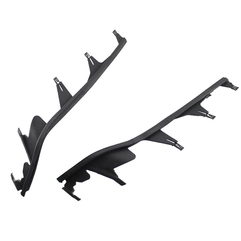 Левая и правая пара сменных накладок на верхнюю фару для BMW 3 серии E46 98-01(4 двери)