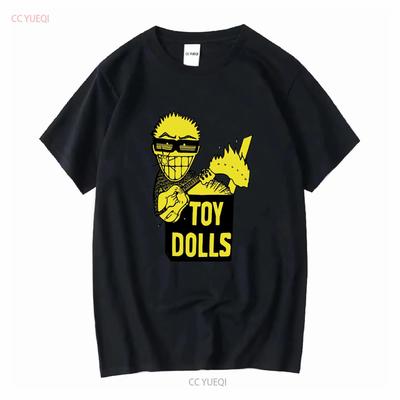 THE TOY DOLLS IDLE GOSSIP НОВАЯ СИНЯЯ ФУТБОЛКА винтажная Выстиранная Стильная Повседневная уличная одежда Дышащая мужская модная графическая