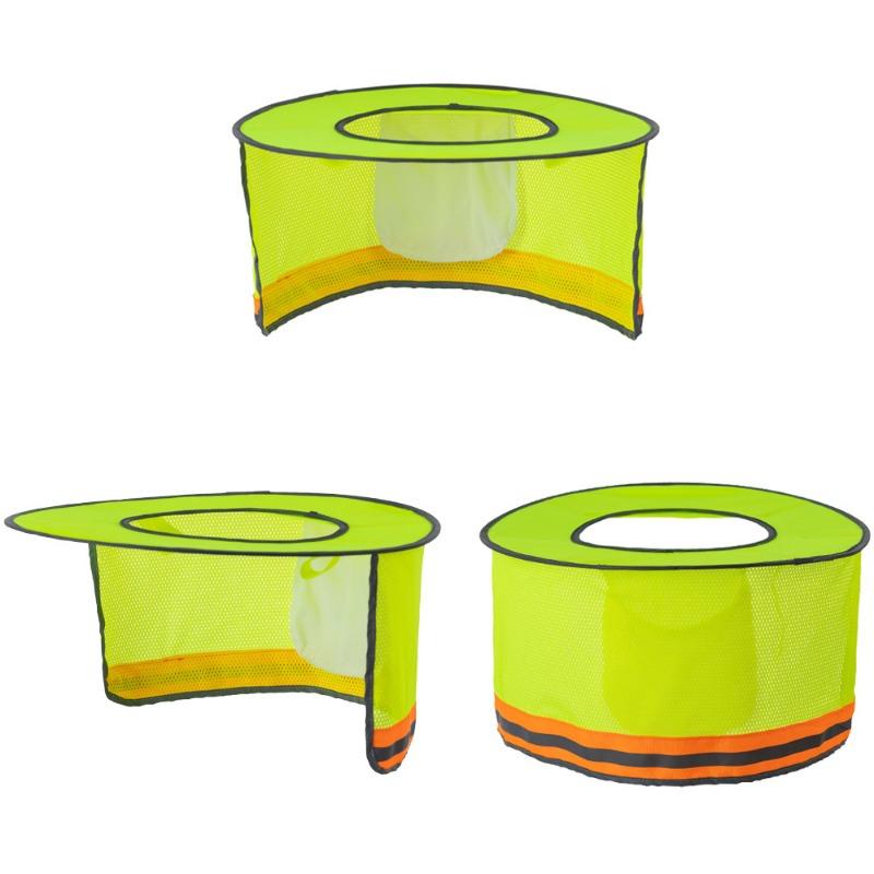 Летний козырек от солнца, защитный шлем, шлемы со светоотражающей полосой, защитная кепка, шляпа для строителя