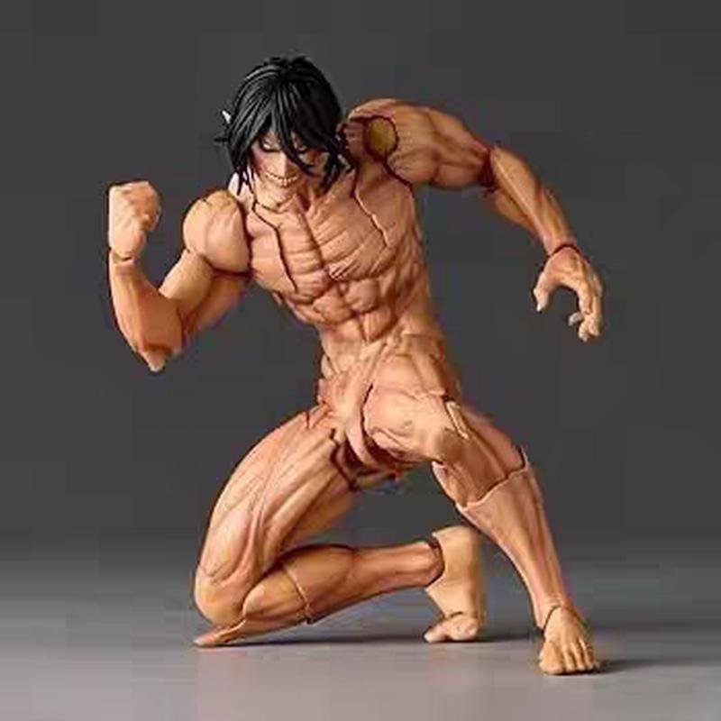 S.H.Figuarts Атака Титанов Эрен Йегер Артикулированная Фигурка Действия Коллекционная Модель Подвижная Сборная Модель Фигурки Действия Подарок
