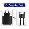 5A 45W PD USB-C Super Fast Charger for Samsung S20 S21 FE S22 S23 Plus S24 Note 20 Ultra A53 A54 Type C To Type C Quick Charging Cable