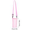 With Strap Portable Visible Bag Mug Holder Sport Water Bottle Cover Water Bottle Bag Beverage Bag Mesh Cup Pouch,1PCS