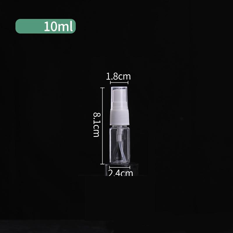 1 шт. Бутылка Прозрачный пластик Пустая бутылка-спрей Портативная Многоразовая Парфюмерия Прозрачный Диспенсер для образцов Маленькая бутылка-спрей