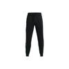 Letter Logo Solid Color Casual Pants Men Bottoms Black 1370351-001