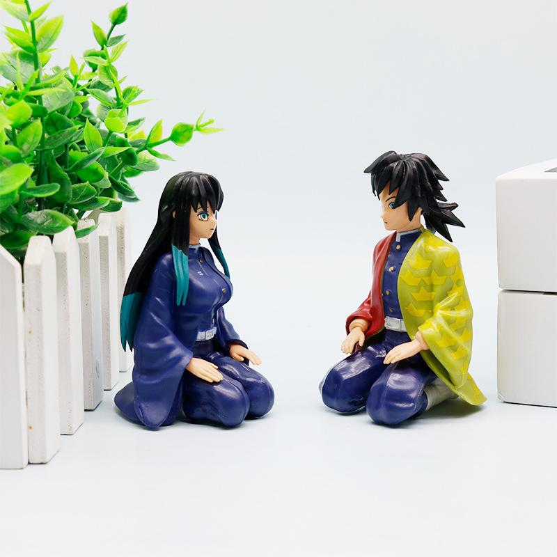 Новые Оригинальные Демон Убийца Kimetsu No Yaiba Канродзи Мицури Шиназугава Санеми Модели Куклы Фигурка Коллекционная