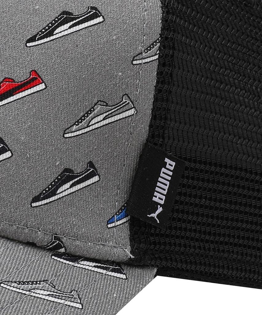 Hat Academy AOP Trucker Cap 024362 24 Color Cool Mid Gray Black [PUMA] Весна/Лето (10)