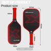 Carbon Fiber for Pickleball Paddle T700 16mm Hot Selling Cloth Pattern Frosted Hollow Pattern Outdoor Sports Source Factory
