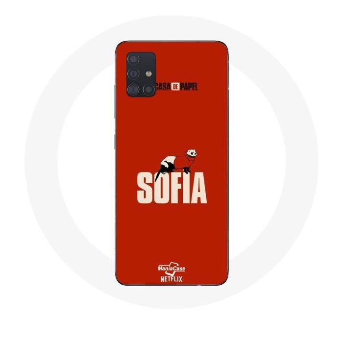 Coque - La casa de papel - Samsung Galaxy A51 - Rouge - Souple - Protection