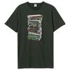 Amplified Unisex Adult Stack Of Tapes T-Shirt