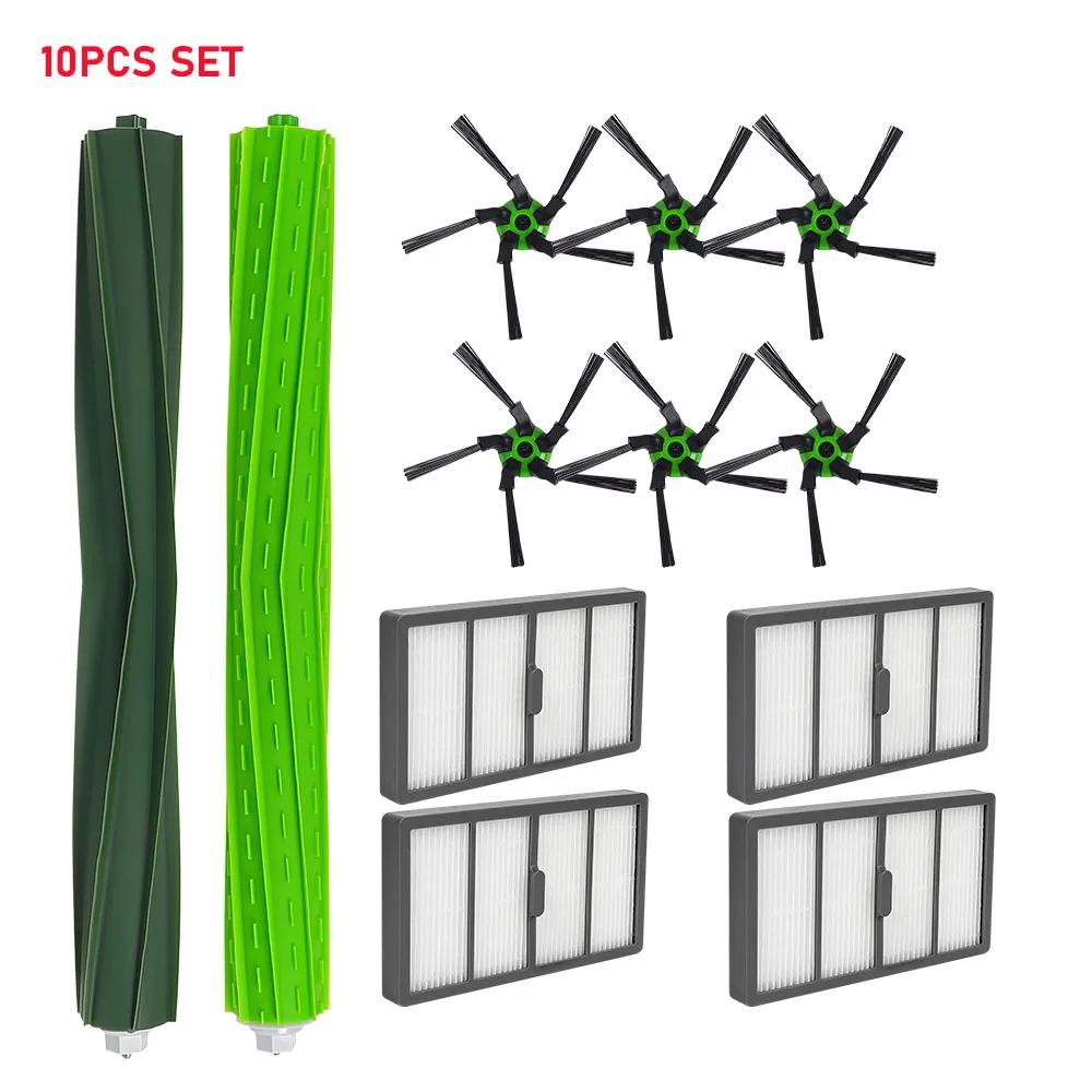 For iRobot Roomba S9(9150) S9+ S9 Plus(9550) Series Vacuum Cleaner Rubber Roller Brushes HEPA Filter Vacuum Bags Main Side Brush