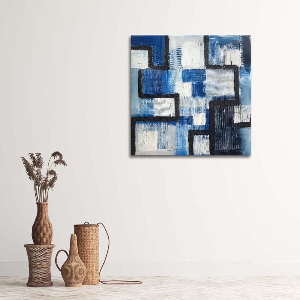 Canvas print, Blue Abstraction