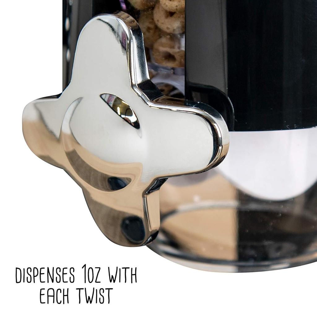 Дозатор для хлопьев, Дозатор для сухих продуктов, Контейнеры для органайзера для закусок с крышками для кладовой, Организация кухни, Овсяные орехи, Гранола, Конфеты