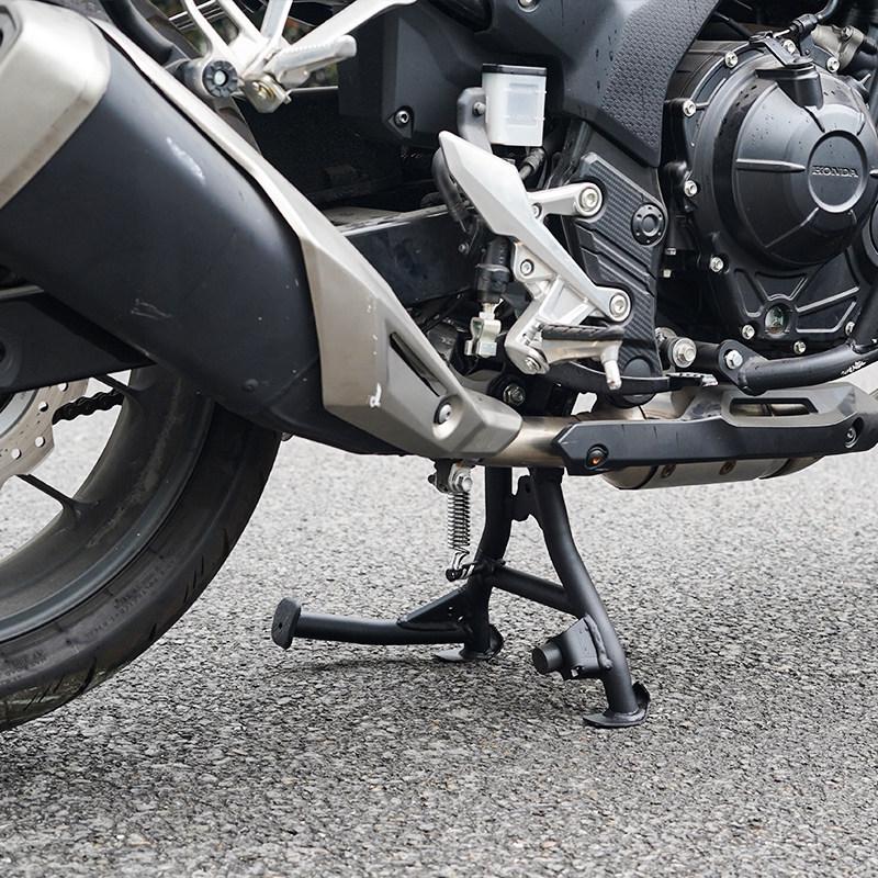 Модификация рамы Honda CB400X/CB500X/NX400/500: стабилизатор рамы, центральная подставка
