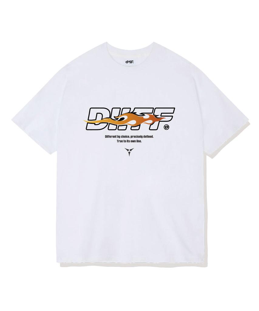 DIFF Own Blaze Свободная футболка с коротким рукавом 4 цвета [Dise_1005]