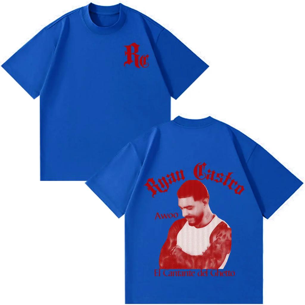 Vintage Washed Ryan Castro Sende Tour 2026 Graphic T-shirt Men Women Printed Tee Summer Casual Fashion Clothing Tops High Quality Streetwear