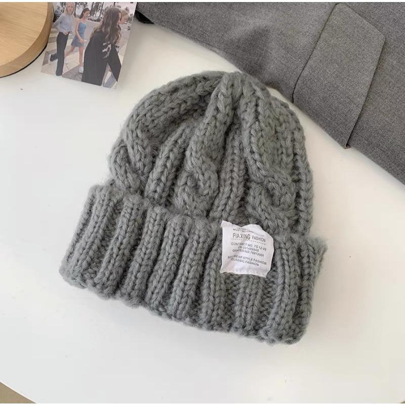New Winter Knitted Snow Hat Riding Warm Mother Fashion Ear Protection Headgear Women's Hat Scarf Integrated Hat