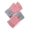Cashmere Knitted Glove Warm Cold Mitten Cute Winter Gloves