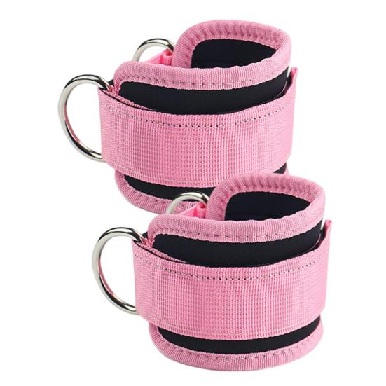 Ленты сопротивления для лодыжек с манжетами для женщин, ленты для упражнений на ноги и ягодицы, оборудование для тренировки ягодиц и бедер