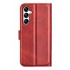 For Samsung Galaxy A34 5G Folio Flip Phone Case Calf Texture Stand Wallet Cover