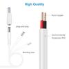 Usb To DC5V Power Cord Multifunctional with DC5.5x2.1  5.5x2.5 4.0x1.7 8pcs Plugs 8-In-1 USB toDC Charging Cable