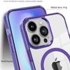 Magnetic Case for iPhone 13 Pro Max,PC+TPU Transparent Phone Cover Compatible with MagSafe