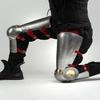Комплект средневековой ручной работы для ног Стальной наголенник Доспех Костюм, Средневековый рыцарский доспех для ног Larp Косплей Поножи Доспех, Реконструкция подарочный предмет.