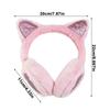 Winter Womens Kids Soft Cat Earmuffs Ladies Girls Plush Earflap Warmer Ear Muffs
