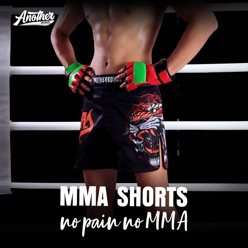 Мужские Женские Шорты для ММА Тренировочные UFC BJJ Муай Тай Бокс Тренажерный Зал Спортивные Компрессионные Короткие Штаны