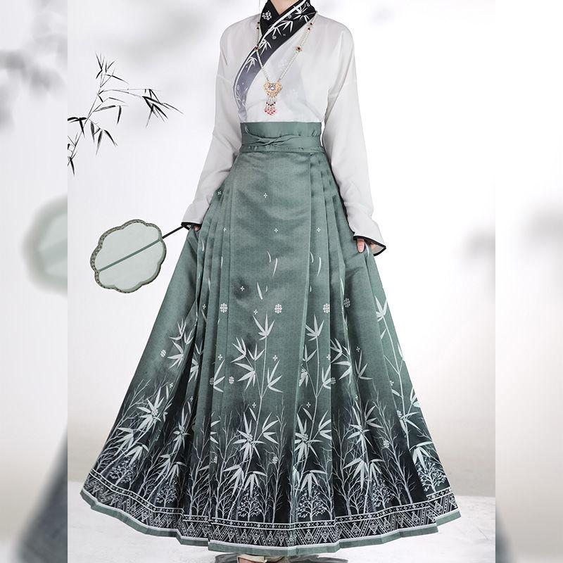 Chinese Original Ming Dynasty Style Hanfu Suit Women's Daily Suit