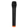 Qiilu Wireless Microphone for Karaoke Handheld VHF USB Receiver Black ABS Plastic Professional Universal