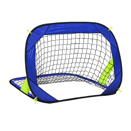 Футбольные ворота для детей, складная сетка для футбольных ворот, тренировочная сетка для игры в футбол в помещении и на открытом воздухе с сумкой для переноски для тренировок по футболу на пляже, заднем дворе и в парке