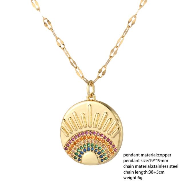 Ожерелье Boho Evil Bllue Eye для женщин и мужчин, ожерелье-воротник со змеиным всевидящим глазом, золотая подвеска, длинные цепочки, парное ожерелье в стиле панк