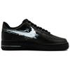 Nike Air Force 1 Kaleidoscope, Toxin, Сумка для покупок Нескользящие Низкие Скейтбордические Кроссовки Унисекс Черный Белый CW2288-001(Team113-S-BOX)