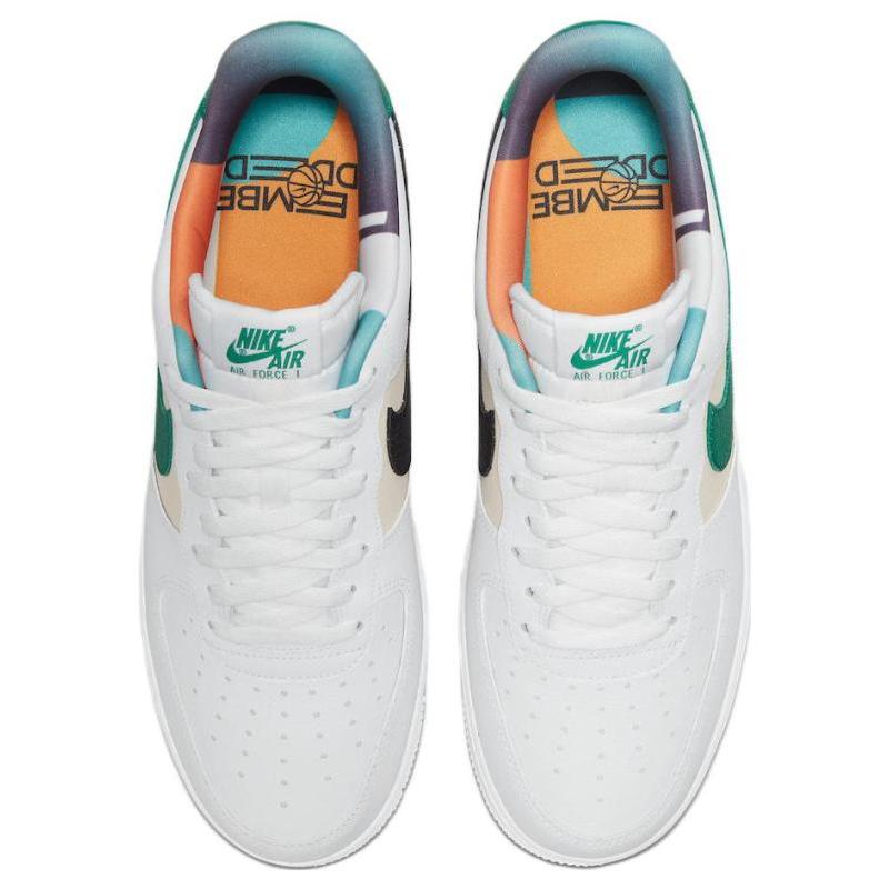 Nike Кроссовки Air Force 1 Low '07 LV8 Emb 'White Malachite' DM0109-100