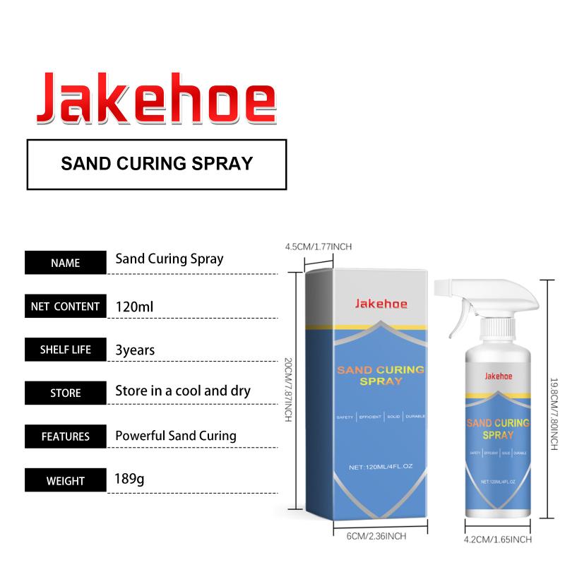 Спрей для отверждения Jakehoe, Очищает пятна от отверждения на стенах, Для защиты наружных и внутренних стен