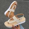 Fashion Summer Women Sandals 2025 New Large Size Flat Bottom Sandals Fashion Thick Heel Comfortable Rubber Sole Platform Women Shoes