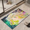 Festive Diatom Mud Floor Mat, Water-absorbent, Non-slip, Quick-drying Bathroom Floor Mat, Bathroom Door Mat, Stain-resistant Carpet At Kitchen Door